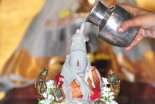 43 Sri Sharada Parameswari - Bhasmaabhishekam 2